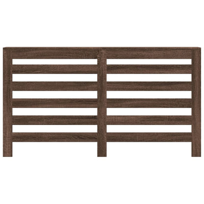 Radiatorombouw 149x20x82 cm bewerkt hout bruin eikenkleurig - AllerleiShop