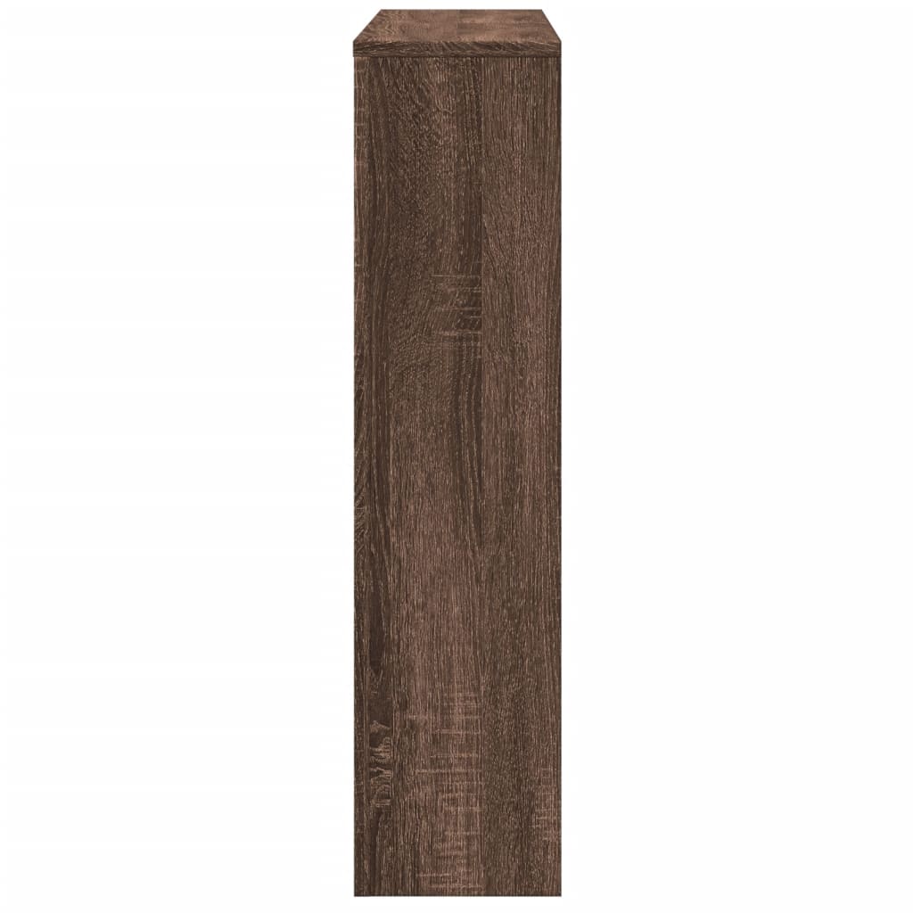 Radiatorombouw 149x20x82 cm bewerkt hout bruin eikenkleurig - AllerleiShop