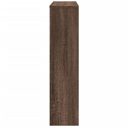 Radiatorombouw 149x20x82 cm bewerkt hout bruin eikenkleurig - AllerleiShop