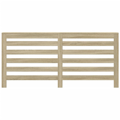 Radiatorombouw 175x20x82 cm bewerkt hout sonoma eikenkleurig - AllerleiShop