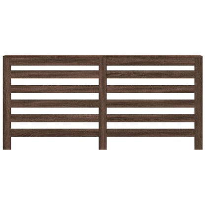 Radiatorombouw 175x20x82 cm bewerkt hout bruin eikenkleurig - AllerleiShop