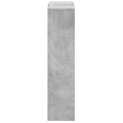 Radiatorombouw 205x21,5x83,5 cm bewerkt hout betongrijs - AllerleiShop