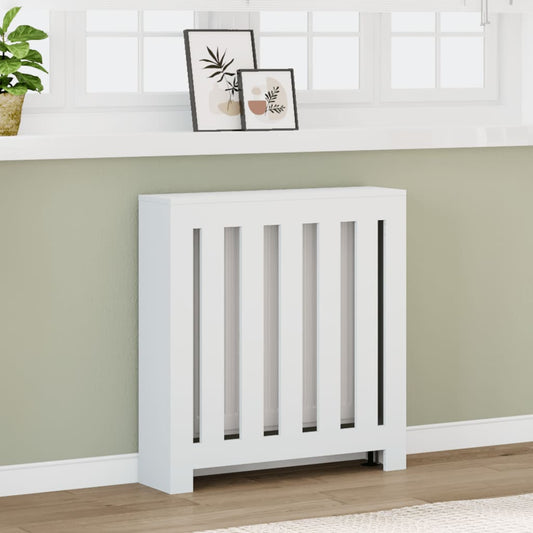 Radiatorombouw 78x20x82 cm bewerkt hout wit - AllerleiShop