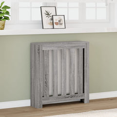 Radiatorombouw 78x20x82 cm bewerkt hout grijs sonoma eikenkleur