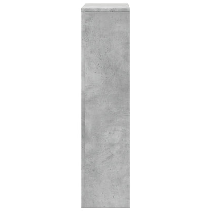 Radiatorombouw 104x20x82 cm bewerkt hout betongrijs - AllerleiShop