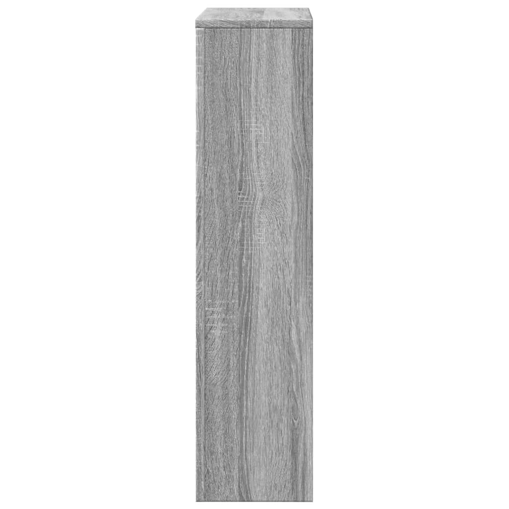 Radiatorombouw 104x20x82 cm bewerkt hout grijs sonoma eiken - AllerleiShop