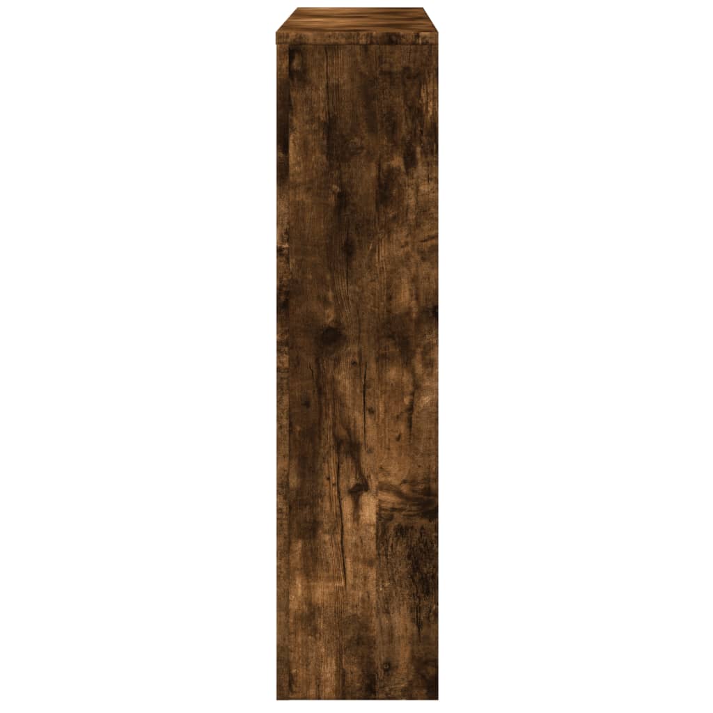 Radiatorombouw 149x20x82 cm bewerkt hout gerookt eikenkleurig - AllerleiShop