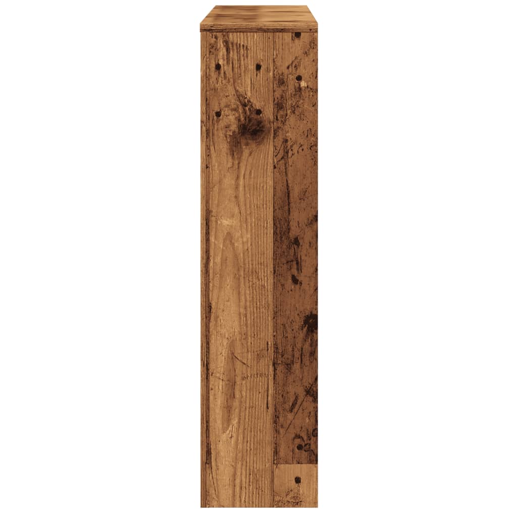 Radiatorombouw 149x20x82 cm bewerkt hout oud hout - AllerleiShop