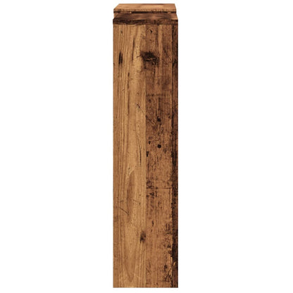 Radiatorombouw 205x21,5x83,5 cm bewerkt hout oud hout - AllerleiShop