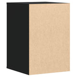 Ladekast 40x41x58 cm bewerkt hout zwart - AllerleiShop