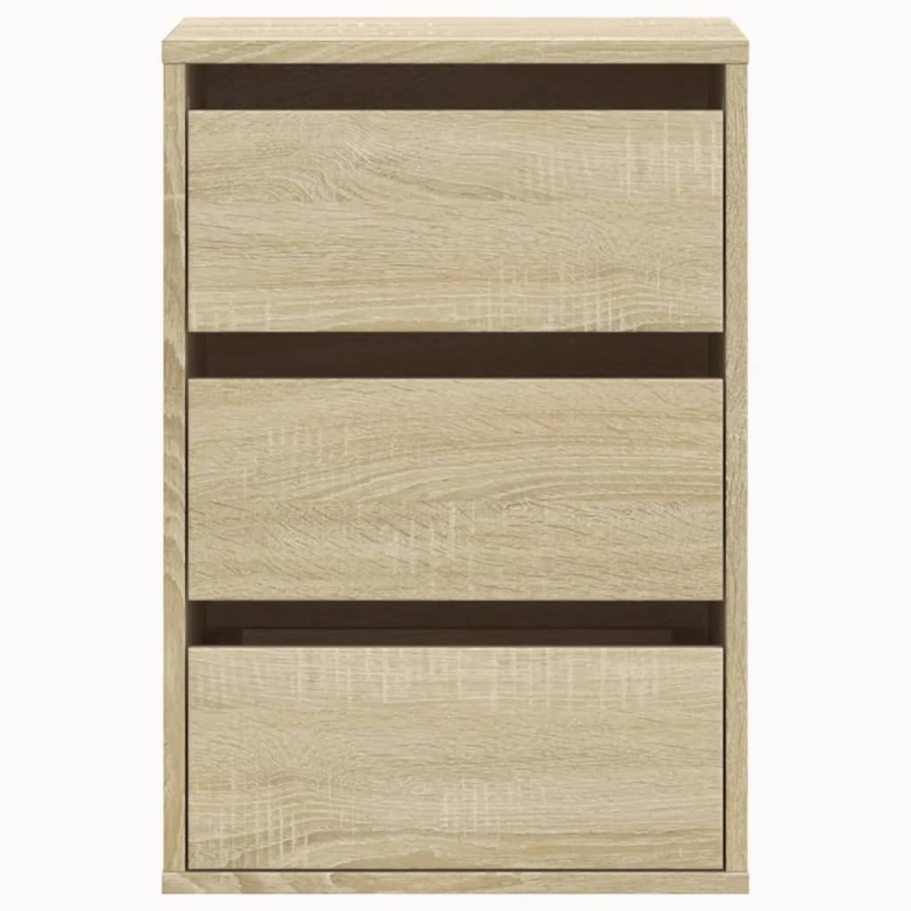 Ladekast 40x41x58 cm bewerkt hout sonoma eikenkleurig - AllerleiShop