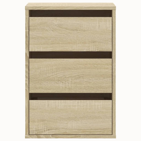 Ladekast 40x41x58 cm bewerkt hout sonoma eikenkleurig - AllerleiShop