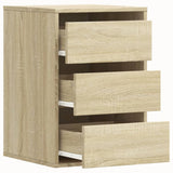 Ladekast 40x41x58 cm bewerkt hout sonoma eikenkleurig - AllerleiShop