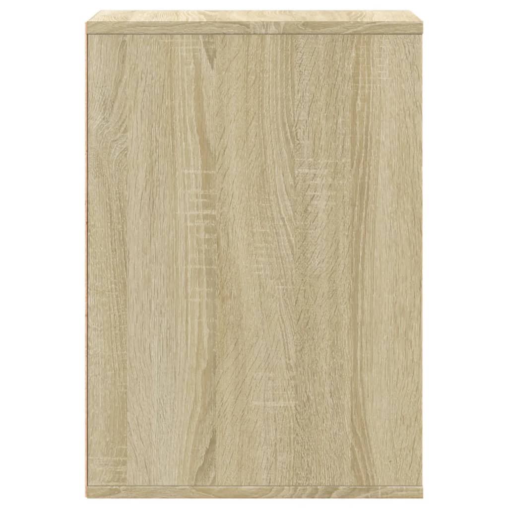 Ladekast 40x41x58 cm bewerkt hout sonoma eikenkleurig - AllerleiShop