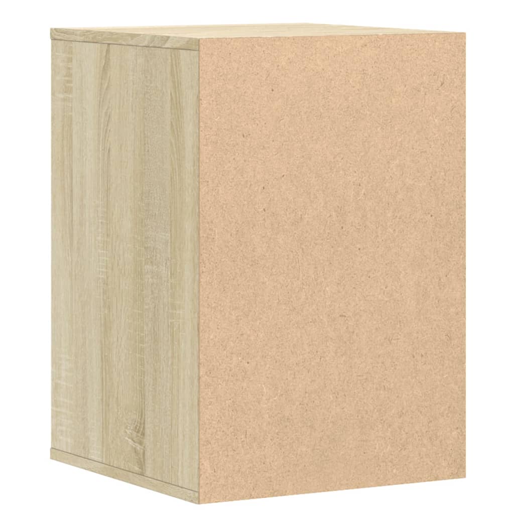 Ladekast 40x41x58 cm bewerkt hout sonoma eikenkleurig - AllerleiShop