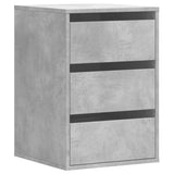 Ladekast 40x41x58 cm bewerkt hout betongrijs - AllerleiShop