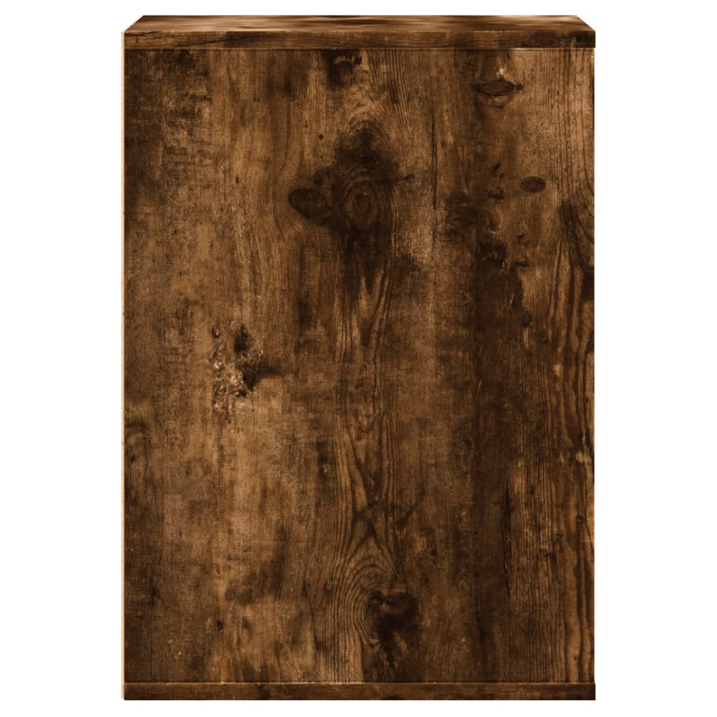 Ladekast 40x41x58 cm bewerkt hout gerookt eikenkleurig - AllerleiShop