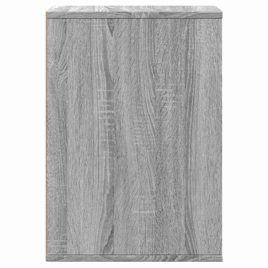 Ladekast 40x41x58 cm bewerkt hout grijs sonoma eikenkleurig - AllerleiShop