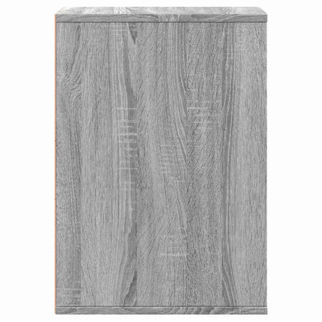 Ladekast 40x41x58 cm bewerkt hout grijs sonoma eikenkleurig - AllerleiShop