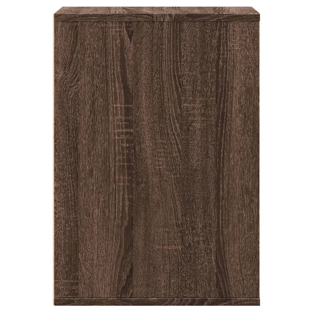 Ladekast 40x41x58 cm bewerkt hout bruin eikenkleurig - AllerleiShop