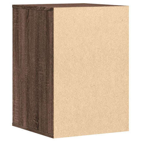 Ladekast 40x41x58 cm bewerkt hout bruin eikenkleurig - AllerleiShop