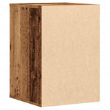 Ladekast 40x41x58 cm bewerkt hout oud houtkleurig - AllerleiShop