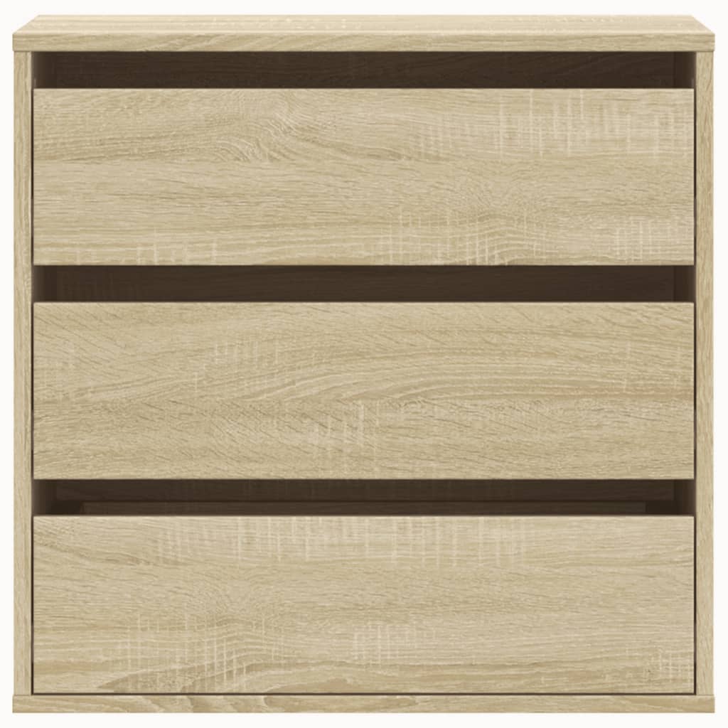 Ladekast 60x41x58 cm bewerkt hout sonoma eikenkleurig - AllerleiShop