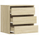 Ladekast 60x41x58 cm bewerkt hout sonoma eikenkleurig - AllerleiShop