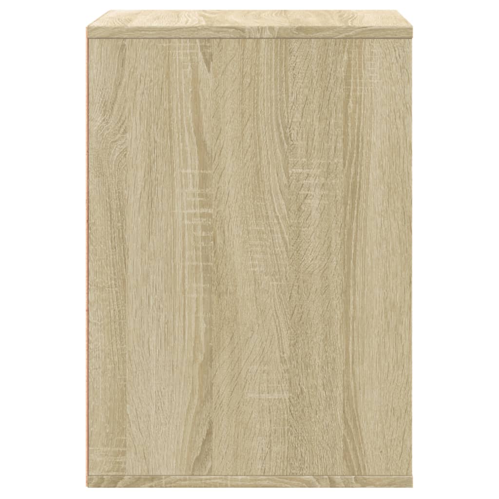 Ladekast 60x41x58 cm bewerkt hout sonoma eikenkleurig - AllerleiShop