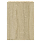 Ladekast 60x41x58 cm bewerkt hout sonoma eikenkleurig - AllerleiShop