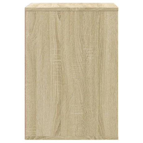 Ladekast 60x41x58 cm bewerkt hout sonoma eikenkleurig - AllerleiShop