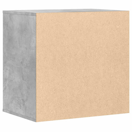 Ladekast 60x41x58 cm bewerkt hout betongrijs - AllerleiShop