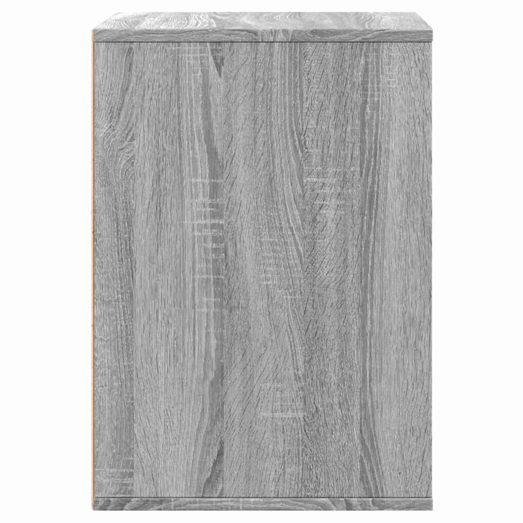 Ladekast 60x41x58 cm bewerkt hout grijs sonoma eikenkleurig - AllerleiShop