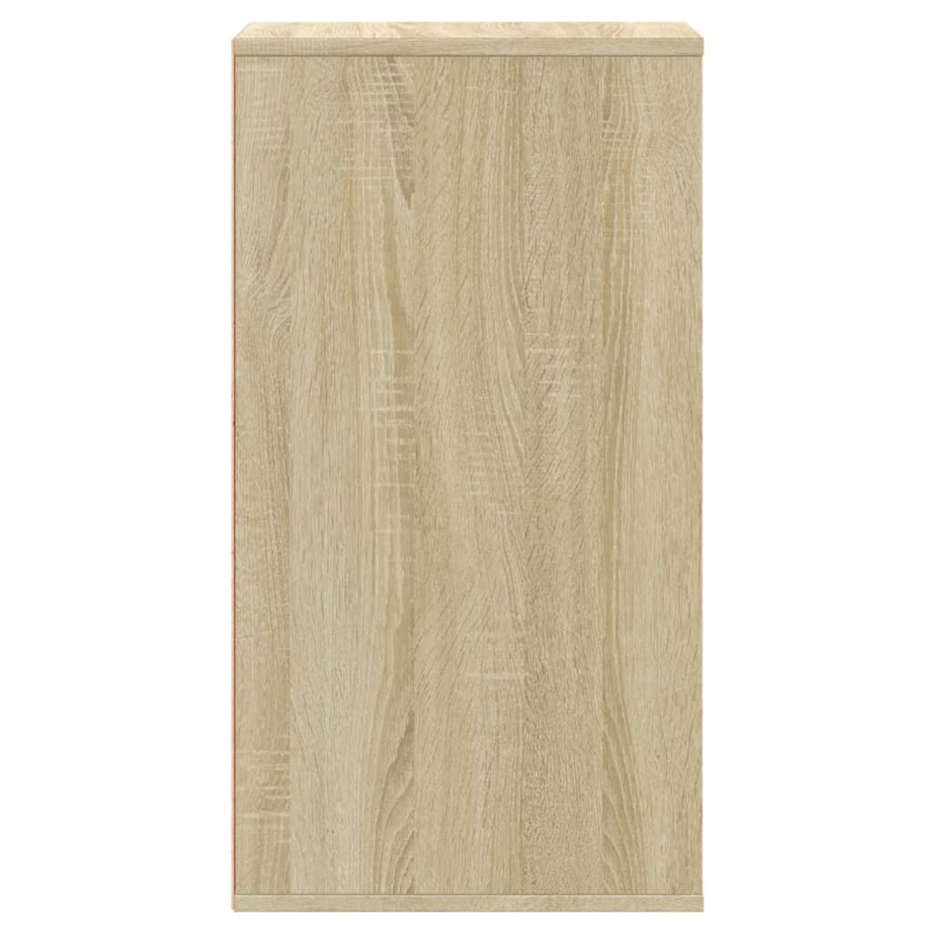 Ladekast 40x41x76 cm bewerkt hout sonoma eikenkleurig - AllerleiShop