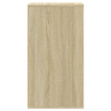 Ladekast 40x41x76 cm bewerkt hout sonoma eikenkleurig - AllerleiShop