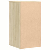 Ladekast 40x41x76 cm bewerkt hout sonoma eikenkleurig - AllerleiShop