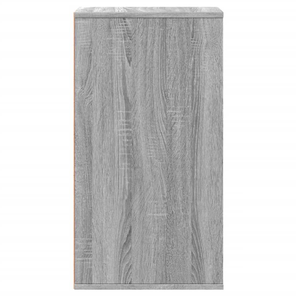 Ladekast 40x41x76 cm bewerkt hout grijs sonoma eikenkleurig - AllerleiShop