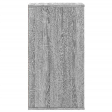 Ladekast 40x41x76 cm bewerkt hout grijs sonoma eikenkleurig - AllerleiShop