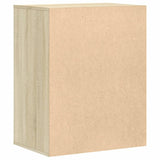 Ladekast 60x41x76 cm bewerkt hout sonoma eikenkleurig - AllerleiShop