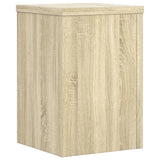 Plantenstandaards 2 st 20x20x30 cm bewerkt hout sonoma eiken - AllerleiShop