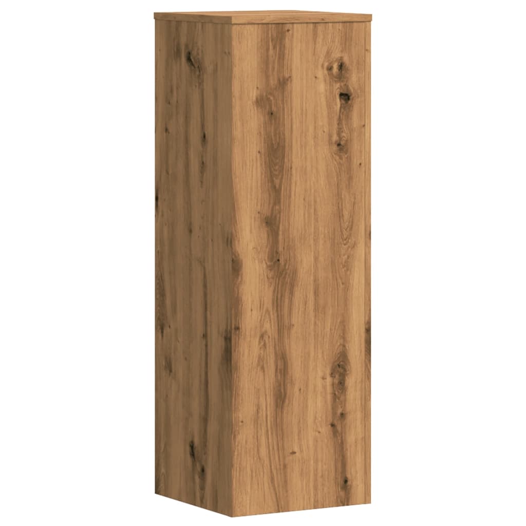 Plantenstandaard 33x33x100 cm bewerkt hout artisanaal eiken