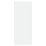 Dressoir met LED 42,5x34x85 cm bewerkt hout wit - AllerleiShop