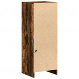 Dressoir met LED 38x34x100 cm bewerkt hout gerookt eikenkleurig - AllerleiShop