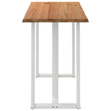 Bartafel rechthoekig 180x80x112 cm massief eikenhout lichtbruin - AllerleiShop