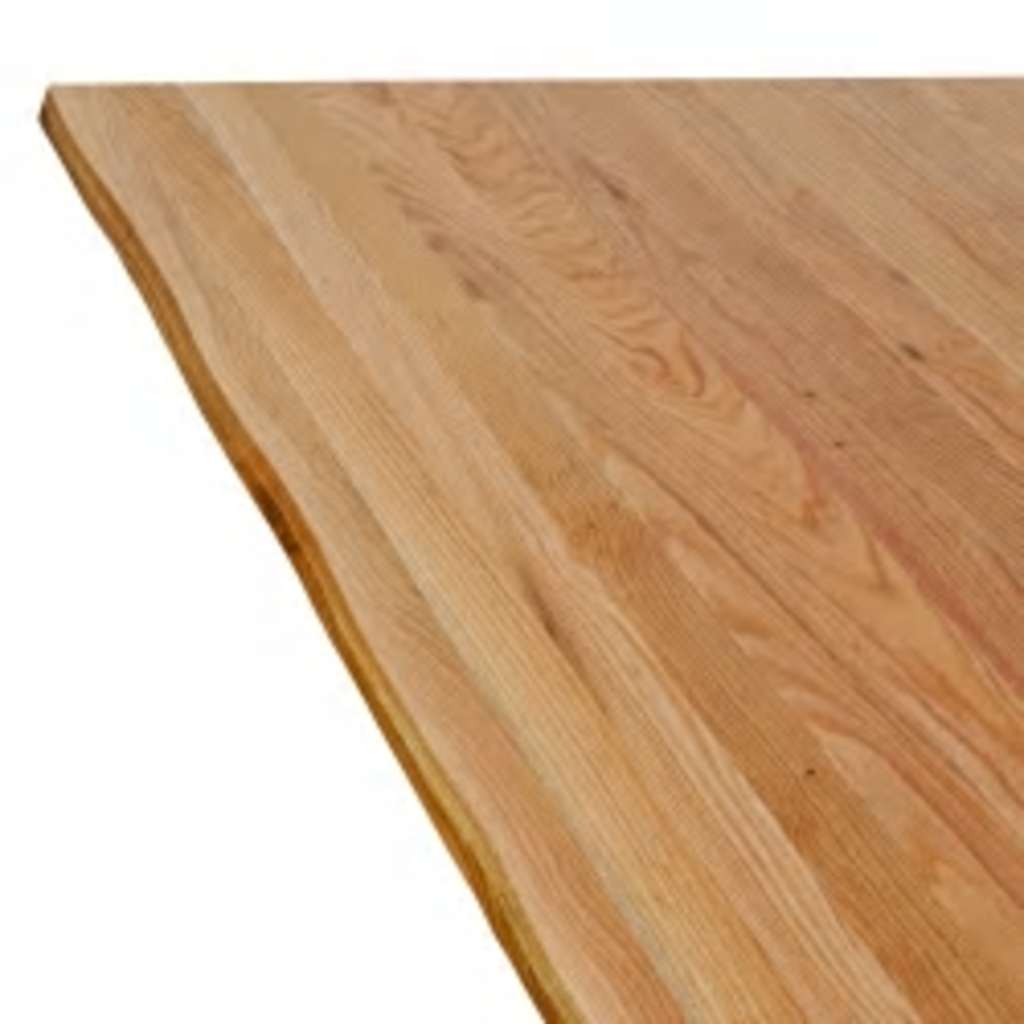 Eettafel rechthoekig 200x80x74 cm massief eikenhout lichtbruin - AllerleiShop