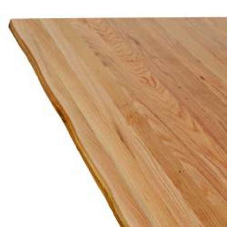 Eettafel rechthoekig 200x80x74 cm massief eikenhout lichtbruin - AllerleiShop