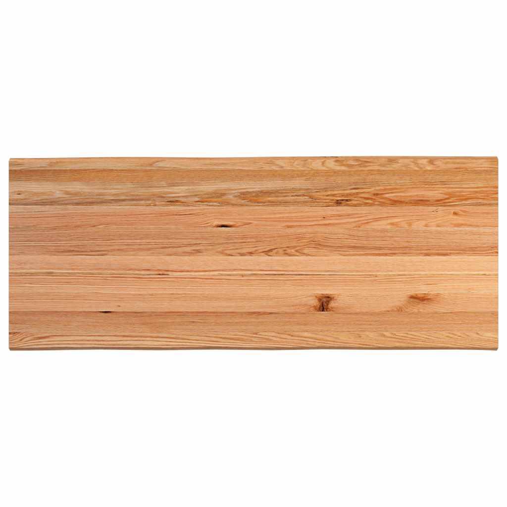 Bartafel rechthoekig 200x80x112 cm massief eikenhout lichtbruin - AllerleiShop