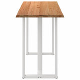 Bartafel rechthoekig 200x80x112 cm massief eikenhout lichtbruin - AllerleiShop