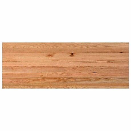 Eettafel rechthoekig 220x80x74 cm massief eikenhout lichtbruin - AllerleiShop