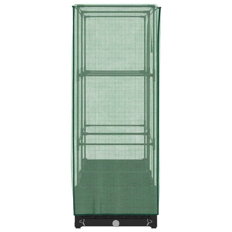 Plantenbak verhoogd met kashoes 80x40x123 cm rattanlook - AllerleiShop